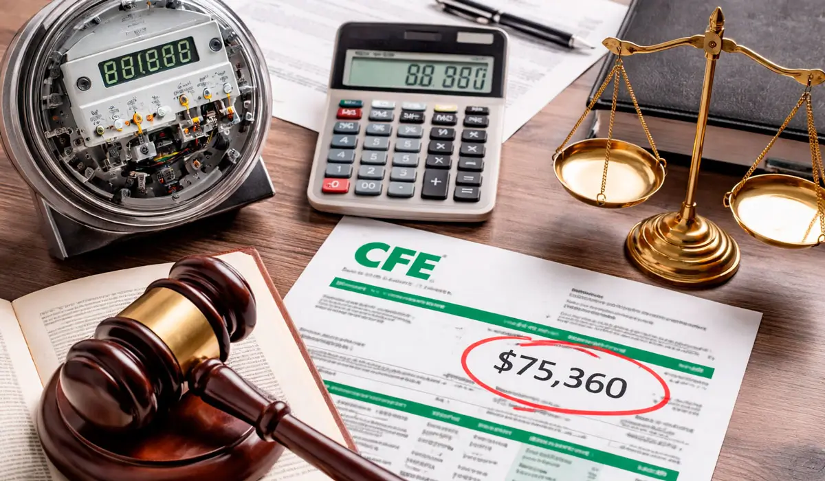 nulidad absoluta de ajuste de facturacion cfe